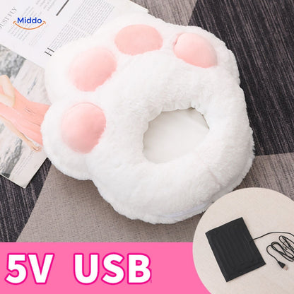 USB pėdų šildytuvas – 10 variantų – kojų įdėjimo anga