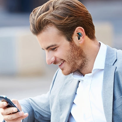 Kaulų laidumo Bluetooth ausinės miegui ir sportui – vaizdas iš viršaus
