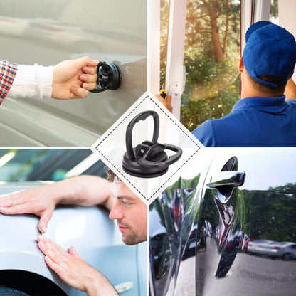 Automobilių įlenkimų tiesinimo įrankis – vaizdas iš priekio