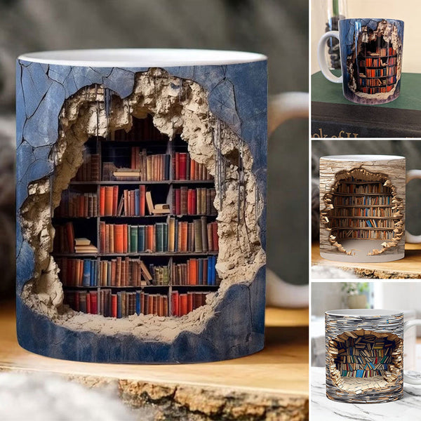 3D puodelis - biblioteka – bendras vaizdas, A