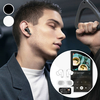 Bluetooth triukšmą slopinančios ausinės – vaizdas iš priekio