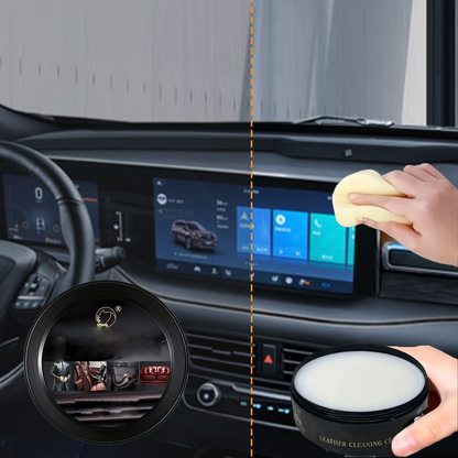 Odinių automobilių sėdynių priežiūros tepalas