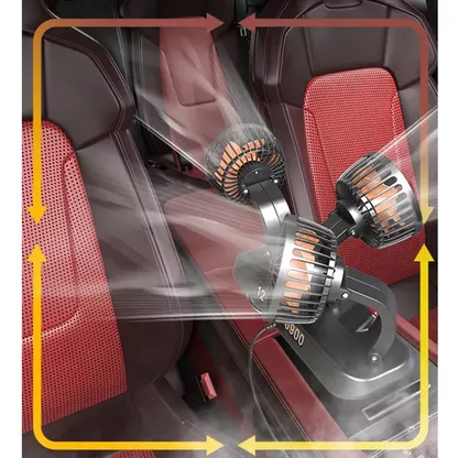 Automobilinio ventiliatoriaus komplektas su laidu ir tvirtinimu