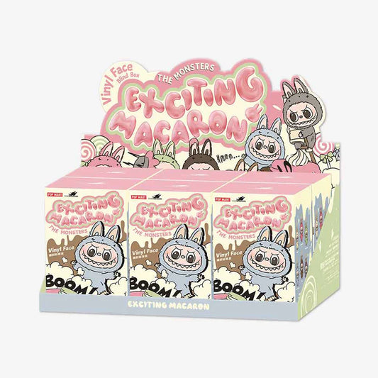 LABUBU | Pakabukas "Exciting Macaron" kolekcijos slapta dėžutė Pop Mart