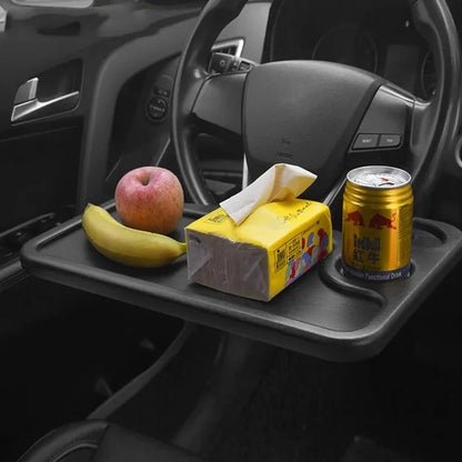 Automobilio padėklas - padėklas su užkandžiais automobilyje