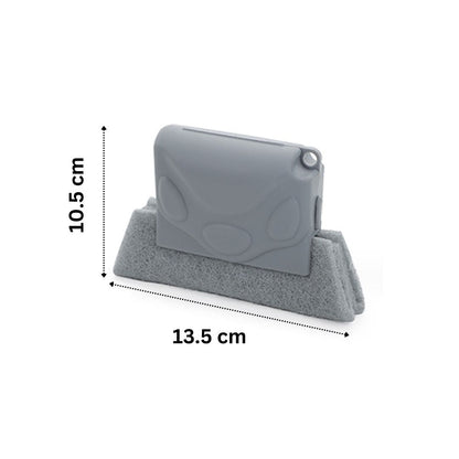 Kempinėlė su laikikliu ir pažymėtais 13,5 × 10,5 cm matmenimis