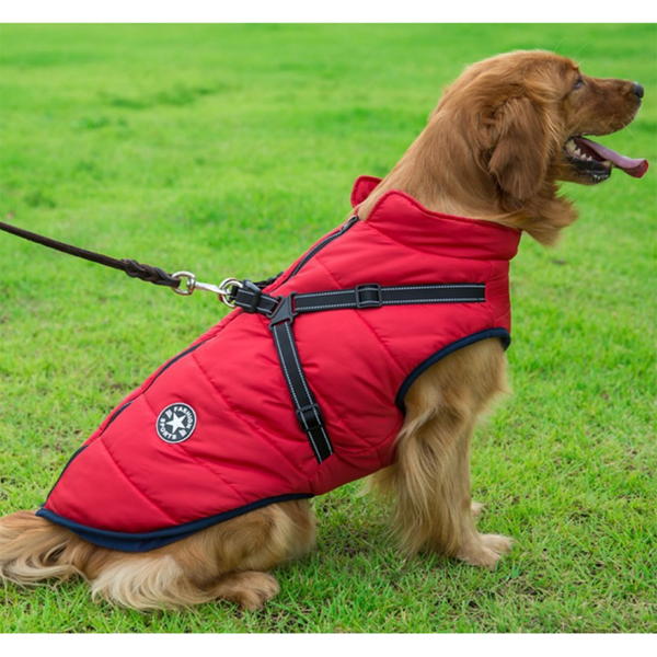 DogFashion™ neperšlampama žieminė striukė šunims – bendras vaizdas