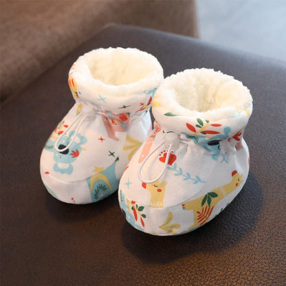Šilti kūdikių batukai su kailiuku – pakuotės turinys, 12cm (6-12men.) variantas