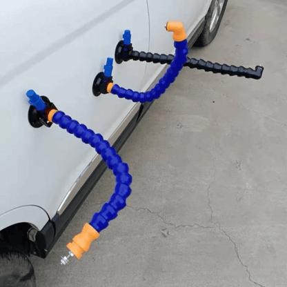 Automobilio kėbulo įlenkimų atstatymo įrankis