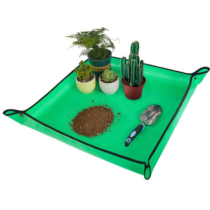 Vandeniui atsparus persodinimo kilimėlis 50x50 cm – komplektacijos vaizdas